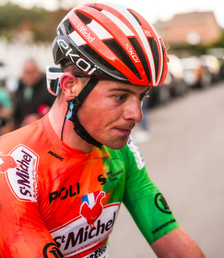 Dylan Corkery post race.