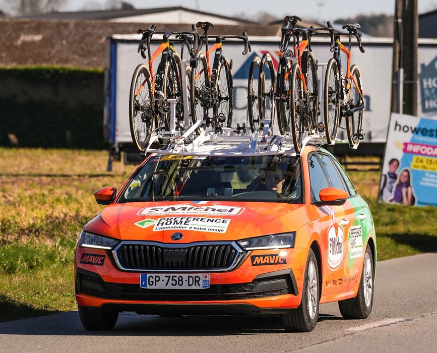 St Michel – PREFERENCE HOME – Auber93 team car.