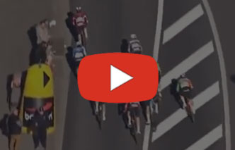 Sprint finish.