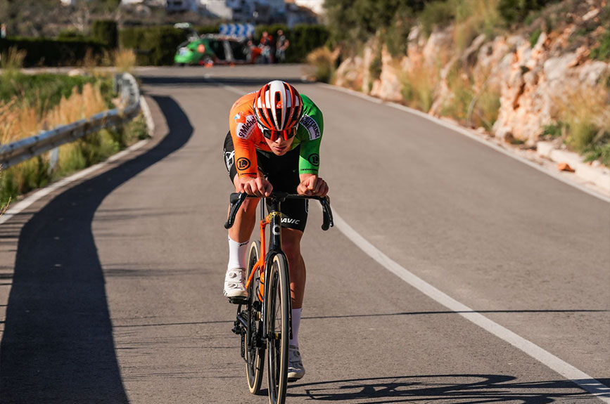 Dylan Corkery kitted up ready to go.